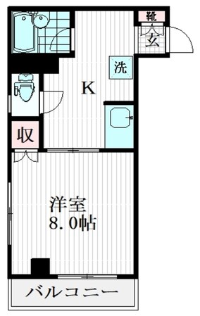 ウィステリア・ヤハギの物件間取画像